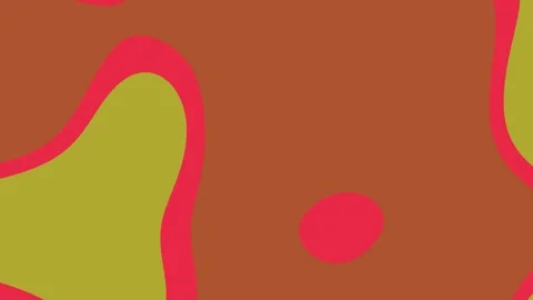 Abstract Wavy Shapes Moving Background Animation Stock Footage 308296451