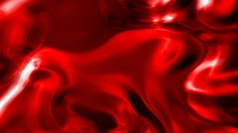 Abstract wavy shiny red surface motion background seamless loop Stock Footage 58572042