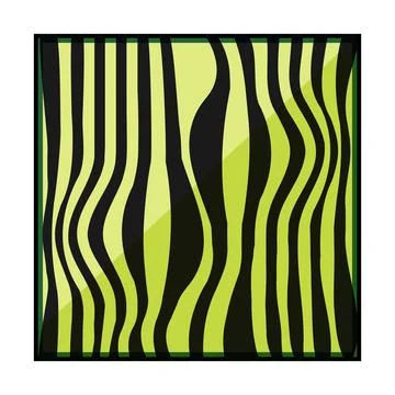 Abstract wavy stripes forming an optical illusion background Stock Illustration