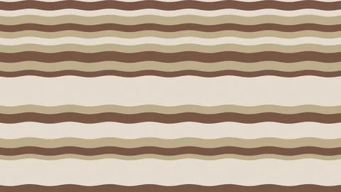 Abstract wavy stripes pattern with green and purple colors Stock Illustration