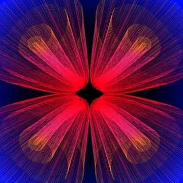 Abstract wavy structure   - vector illustration Stock Illustration