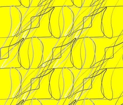 Abstract wavy, tangled lines. Editable vector graphics. 스톡 일러스트