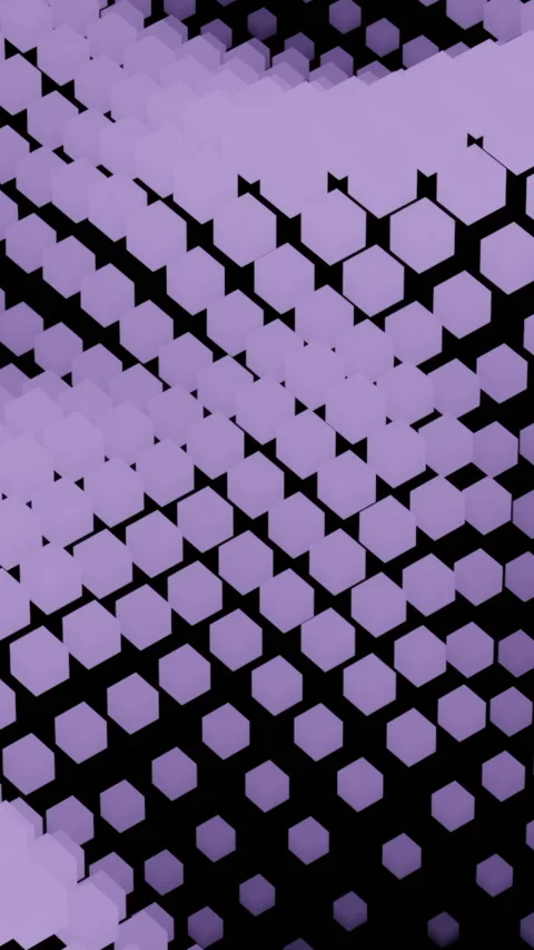 Abstract wavy texture of flowing purple and black particles, seamless loop Stock Footage 278388934