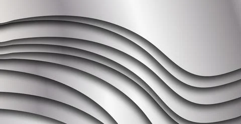 Abstract wavy texture on light gray background, energy and movement concept Stock Illustration