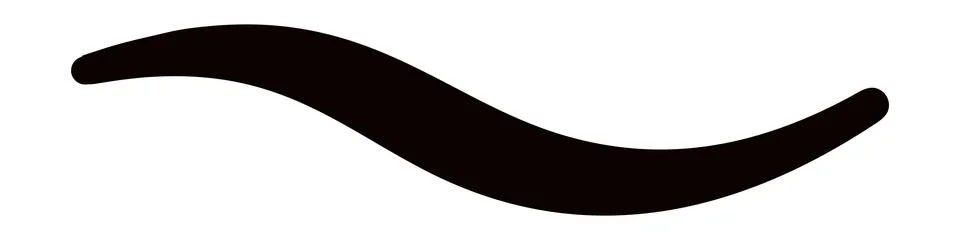 Abstract wavy thin line. Squiggle elements banner. Pattern with scribble, w.. Stock Illustration