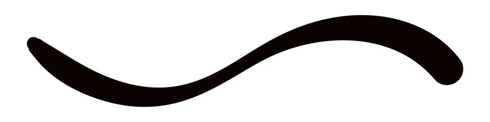 Abstract wavy thin line. Squiggle elements banner. Pattern with scribble, w.. Stock Illustration