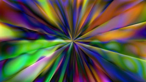 Abstract Wavy Trippy Psychedelic Tunnel of Creation Stock Footage 112637597