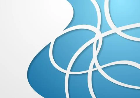 Abstract wavy vector background Illustrazione stock