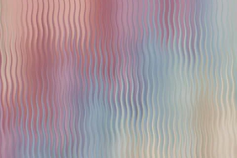 Abstract Wavy Vertical Lines Background with Soft Pastel Gradient Colors 스톡 일러스트