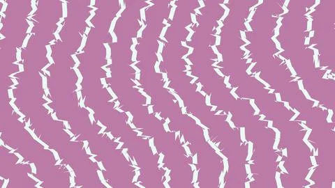 Abstract wavy vertical lines pattern in pink and white Illustrazione stock