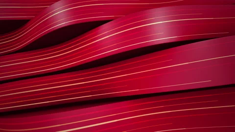 Abstract wavy wave with moving line Stock Footage 277569156