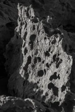 Abstract weathered rocks Stock Photos
