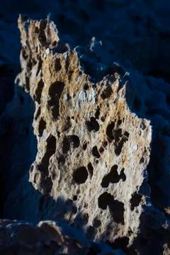 Abstract weathered rocks Stock Photos