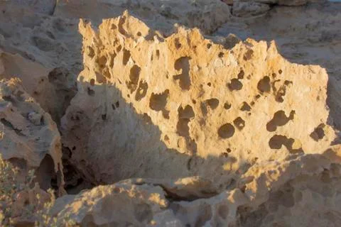 Abstract weathered rocks Stock Photos