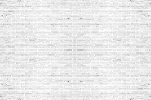 Abstract weathered texture stained old stucco light gray. White brick wall ba Foto stock