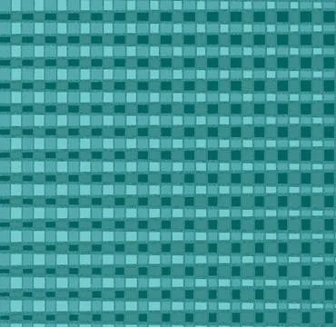 Abstract weave pattern background in shades of teal Illustrazione stock