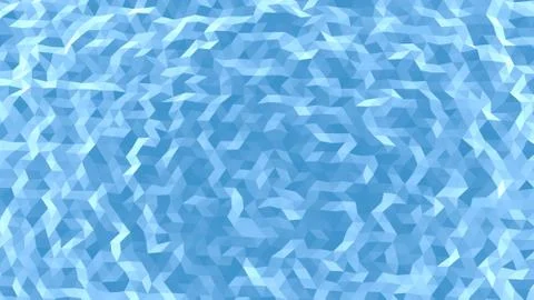 Abstract weavy triangular background in shades of blue Stock Photos