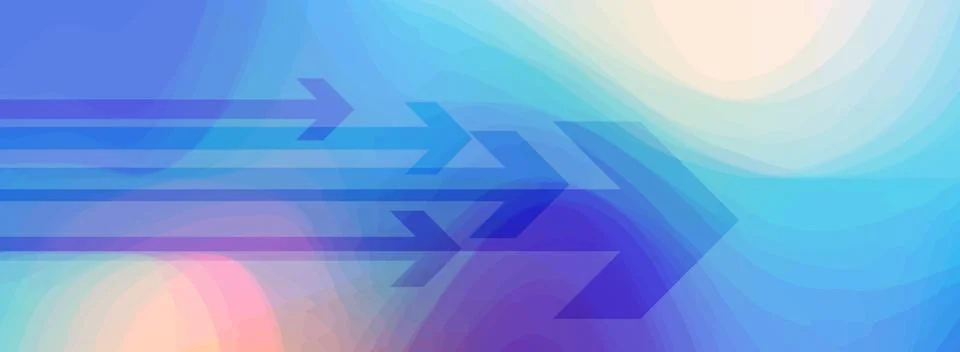 Abstract web background  banner template, Web header, arrows Stock Illustration