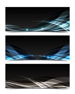 Abstract web banner Stock Illustration