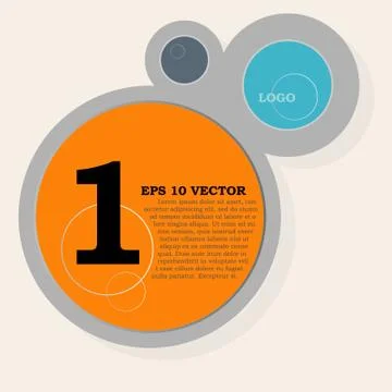 Abstract Web Design Bubble Background Stock Illustration