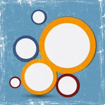 Abstract web design bubble Stock Illustration