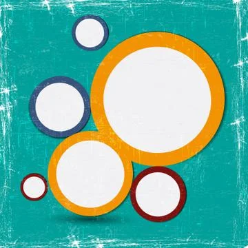 Abstract web design bubble Stock Illustration