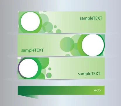 Abstract web design bubble, vector Stock Illustration