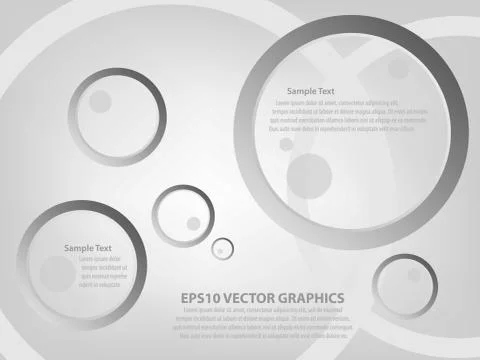 Abstract Web Design Circle Background Stock Illustration