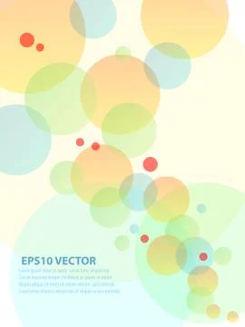 Abstract Web Design Circle Background Stock Illustration