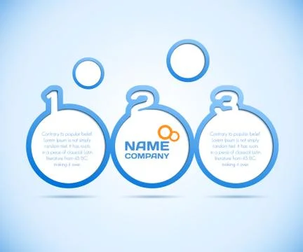 Abstract web design, progress background Stock Illustration