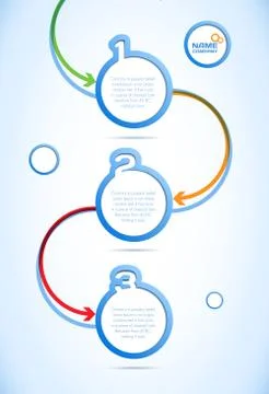 Abstract web design, progress background Stock Illustration