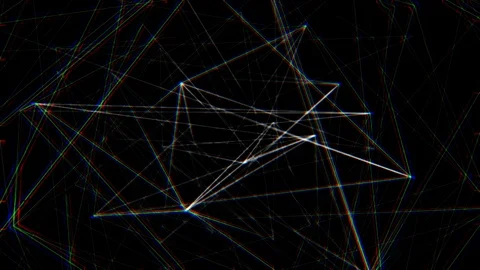 ABSTRACT  WEB GLITCH WIGGLE LOOP Stock Footage 105863592