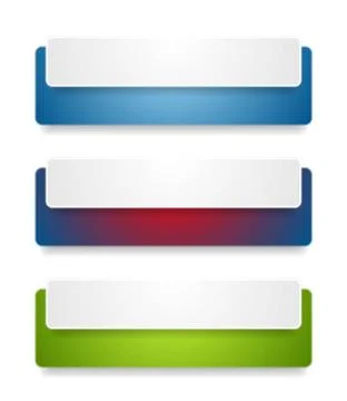 Abstract web headers design. Vector banners Abstract bright web headers de... 스톡 사진