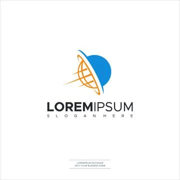 Abstract web Icons and globe vector logos Template Element Stock Illustration