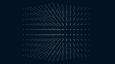 Abstract web tech cube background. Loopable geometric motion graphics. Digital Stock Footage 140147020