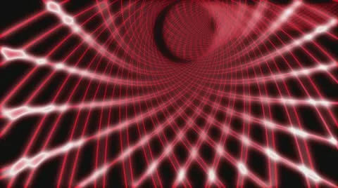 Abstract web tunnel, seamless loop Stock Footage 59936864