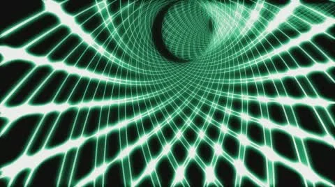 Abstract web tunnel, seamless loop Stock Footage 59936881