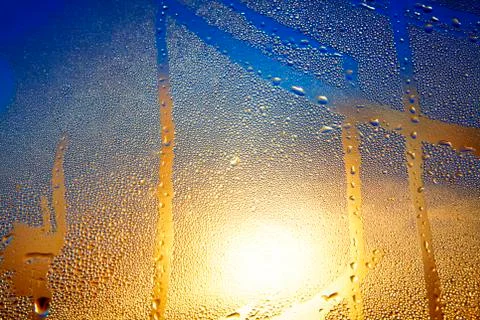 Abstract wet lines Stock Photos