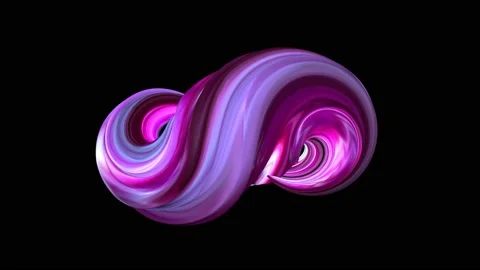Abstract whimsical infinity animation. Stock Footage 151537295