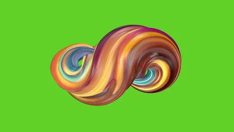 Abstract whimsical infinity animation on... | Stock Video | Pond5