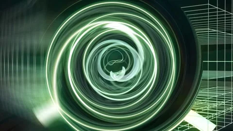 Abstract Whirlpool Lines Animated Video Stock Footage 311482174