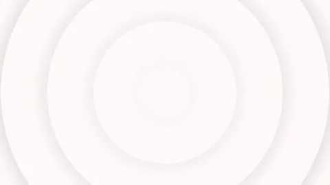 Abstract white 4k motion background with round circle. Stock Footage 301853072