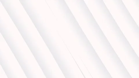 Abstract white 4k motion background with diagonal wavy lines. Stock Footage 301853360