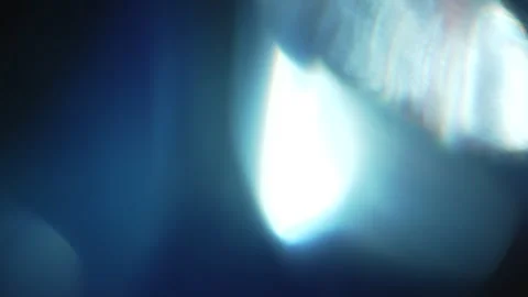 Abstract white and blue light leak texture background with a soft bokeh effect. Stock Footage 342797440