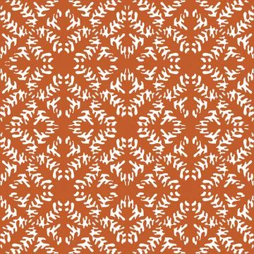 Abstract white and brown background with floral hand drawn element. Geometric Stock Illustration