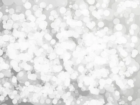 Abstract white and gray 3d background with circles Stock Illustration