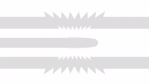 Abstract white and gray background with moving zigzag stripes Stock Footage 337228476