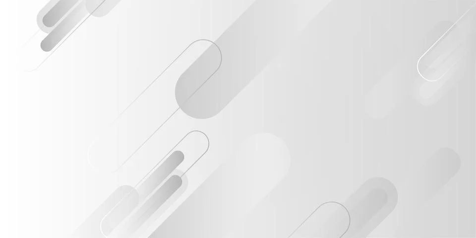 Abstract white and gray background with geometric diagonal shapes and modern Stock Illustration