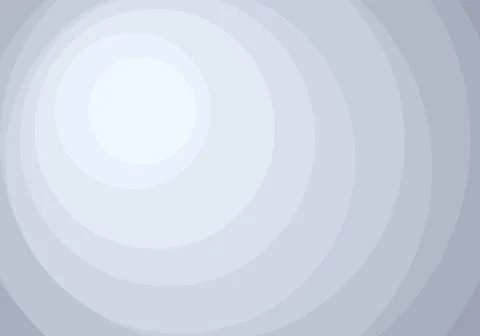 Abstract white and gray circles layers pattern background. Illustrazione stock