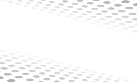 Abstract white and gray dot pattern halftone style background. イラスト素材
